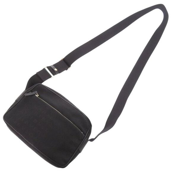 Bvlgari Logomania Canvas Black Shoulder Bag Black 1688 Bvlgari - Picture 8 of 10